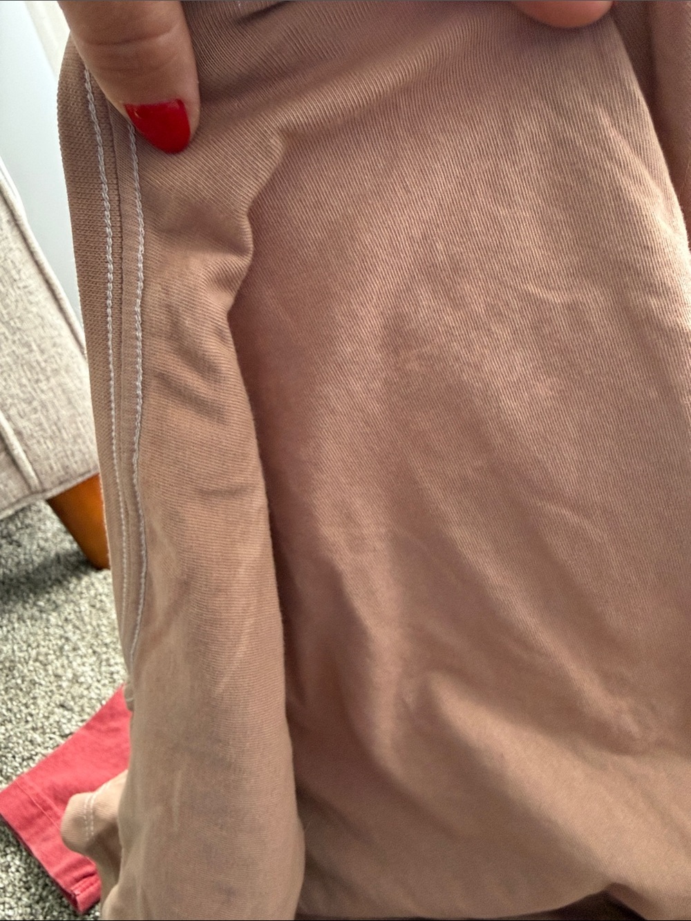 Life Is Good Tan/Burgundy/blue Graphic Long  Tee - Picture 15 of 15